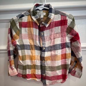 Toddler Boy Button Down Shirt 2T